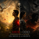 Love and hatred trapped in the illusion of the fear of death