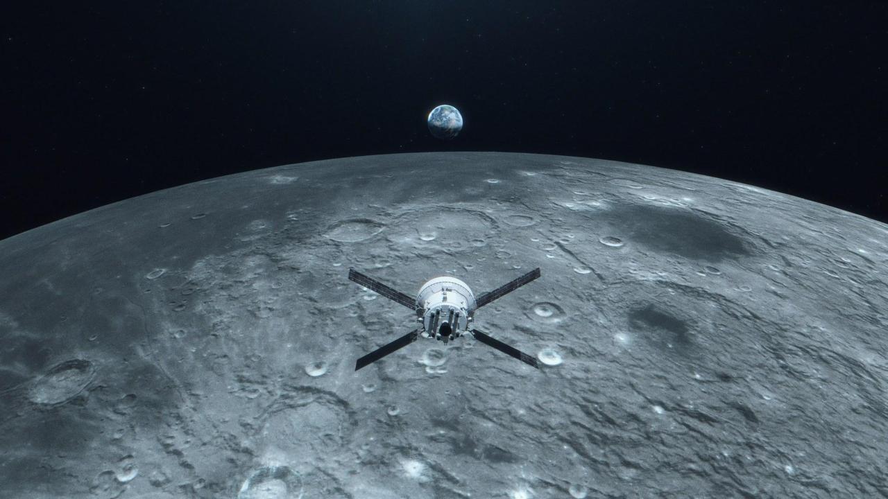 Astronautas viajan más lejos que nunca y exploran la cara oculta de la Luna