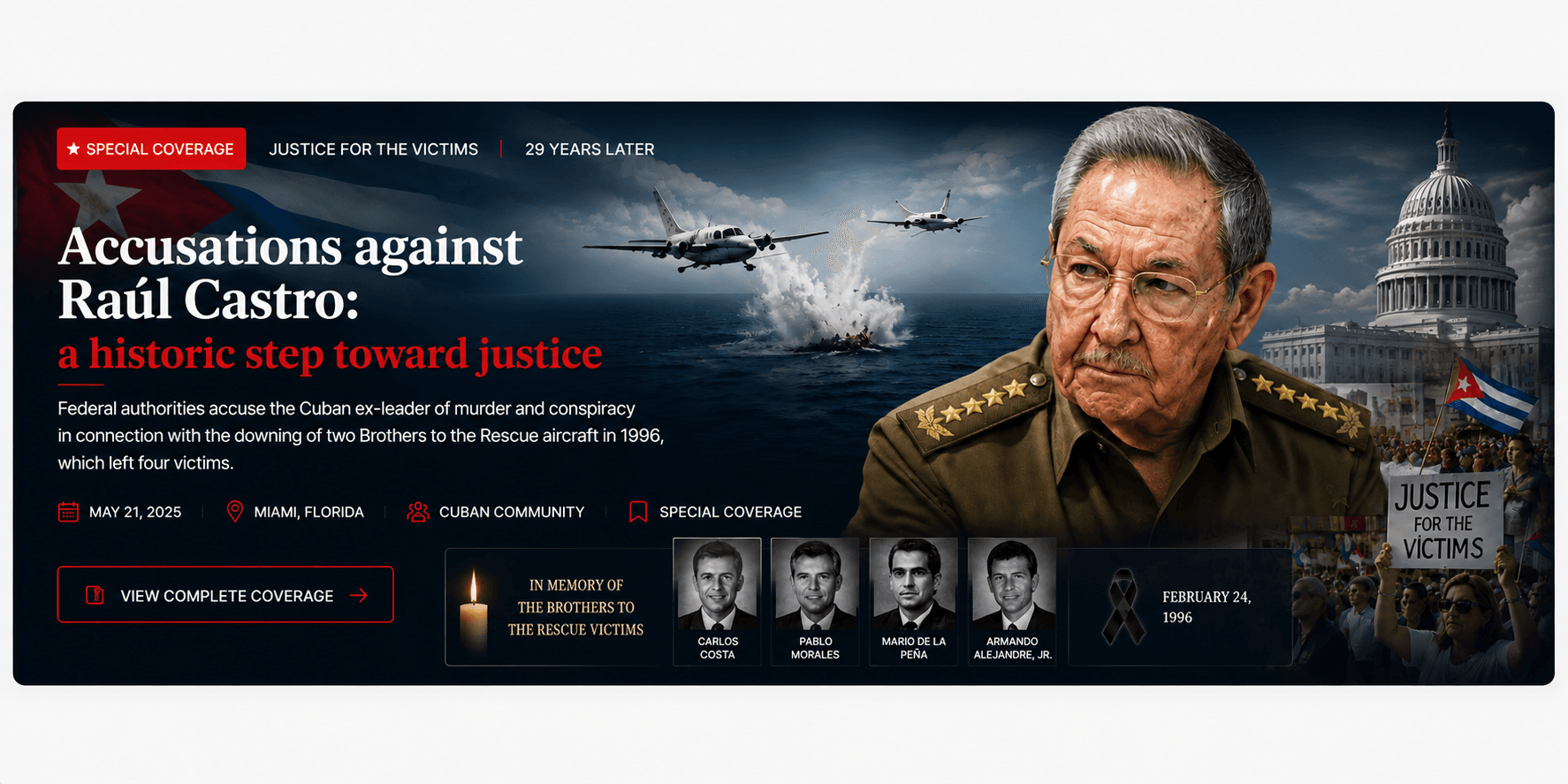 Accusations Against Raúl Castro