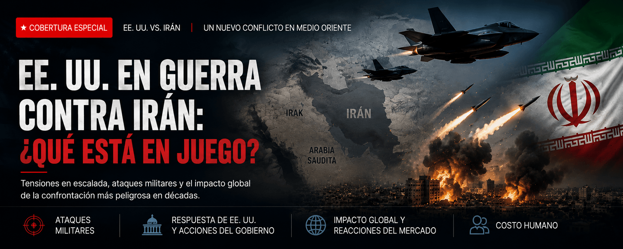 EE.UU. e Irán al borde de una guerra regional
