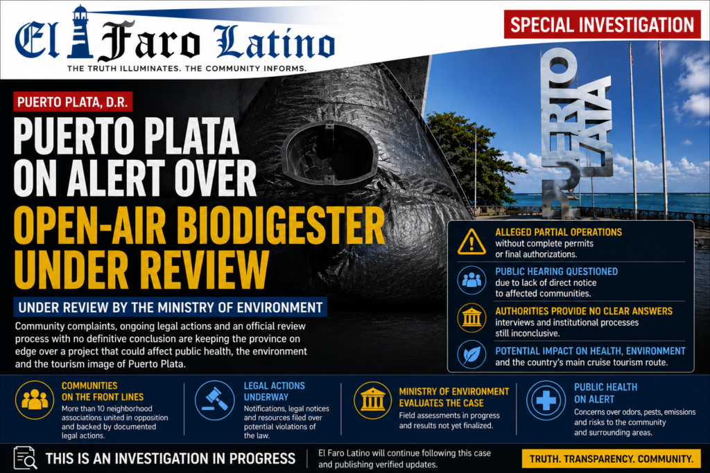 Journalistic Investigation into a Biodigester in an Urban Area of ​​Puerto Plata, DR