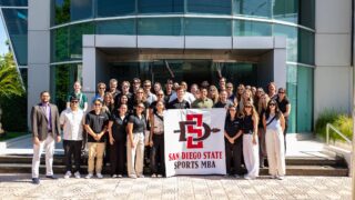 Banco BHD recibe visita académica de la Universidad de San Diego para conocer su alianza con MLB