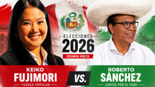 Solo medio punto separa a Fujimori y Sánchez en el conteo de votos en Perú