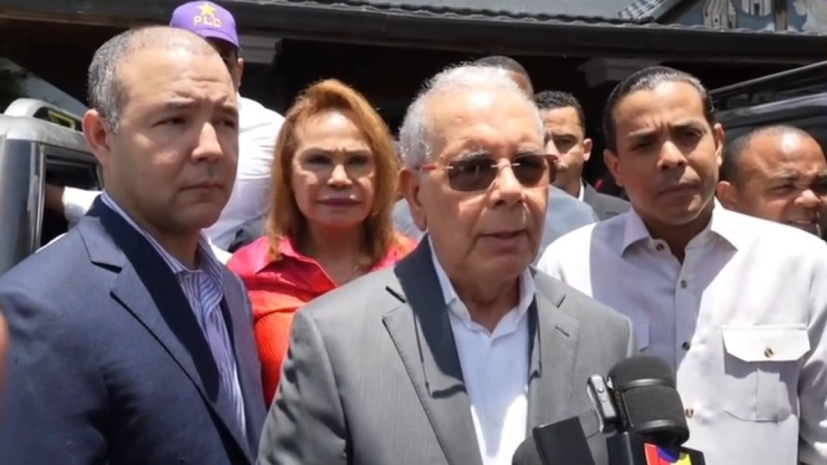 Danilo Medina afirma el PLD no apoyará a nadie en 2028