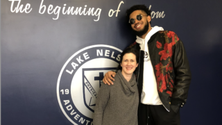 On behalf of Lake Nelson Adventist Academy we congratulate Karl Towns for his remarkable accomplishment of reaching the NBA finals.