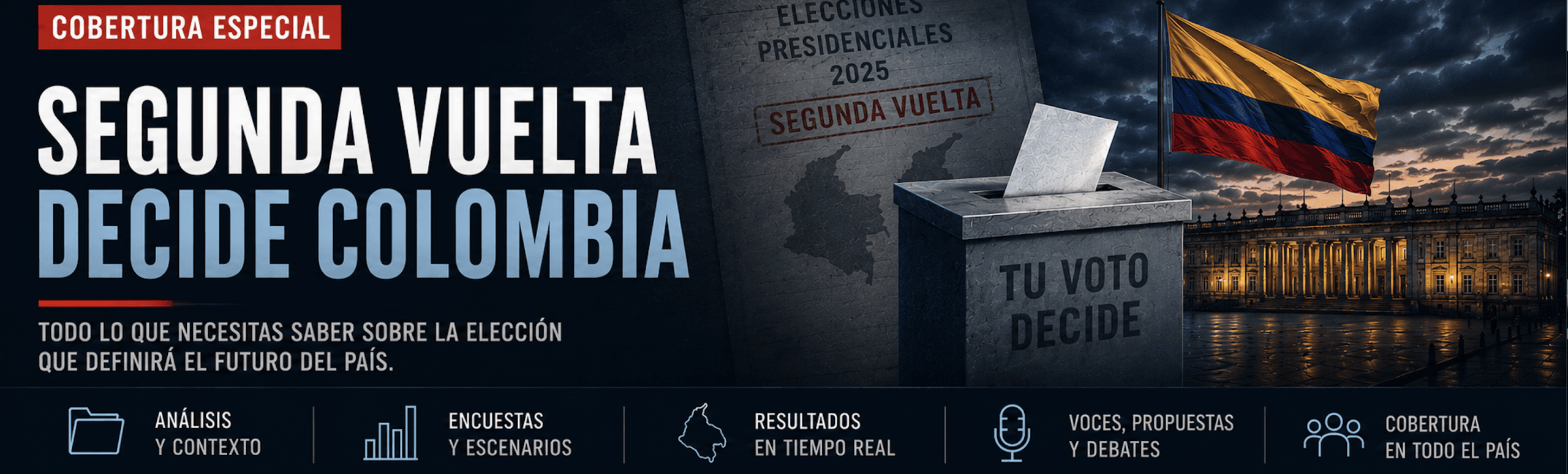 Segunda Vuelta Presidencial en Colombia 2026
