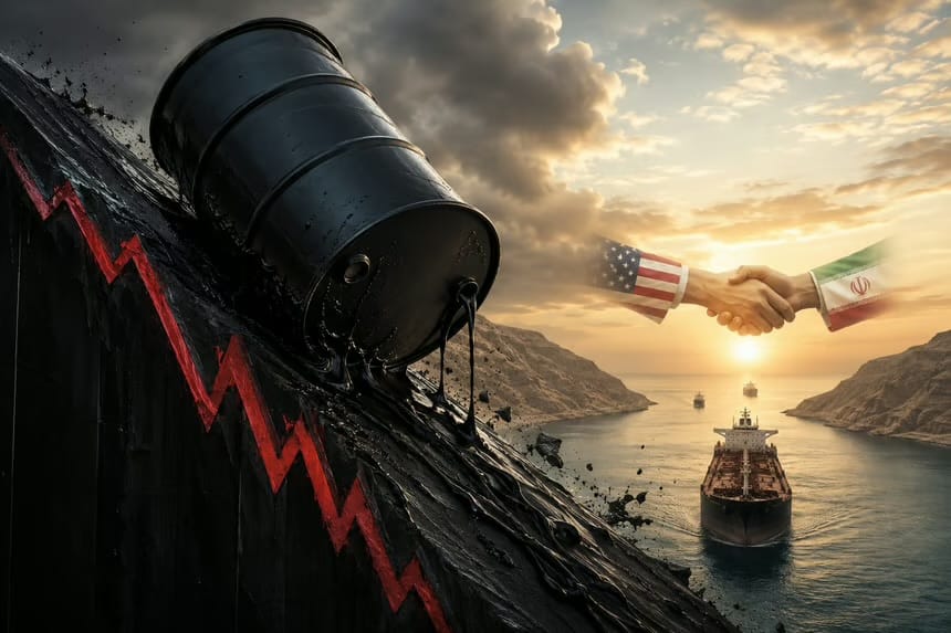 El petróleo cae más de un 5 % tras anuncio de acuerdo de paz entre Estados Unidos e Irán