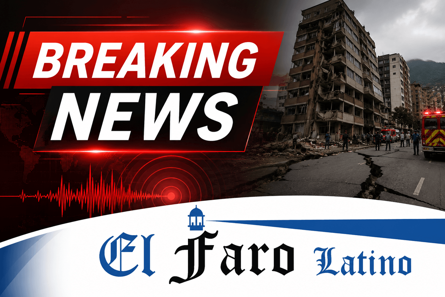 Terremoto en Venezuela deja daños y balance de víctimas aún sin confirmar