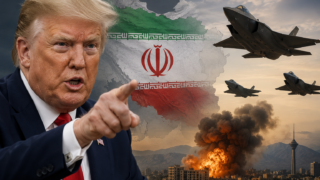 Trump afirma que evalúa un ataque de gran escala contra Irán