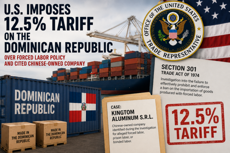 El Faro Latino Launches Investigation Into U.S. Tariffs Imposed on the Dominican Republic