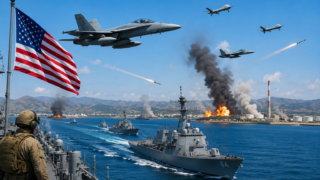 Fuerzas de Estados Unidos intensifican ataques y mantienen bloqueo naval contra Irán