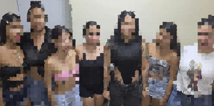 Rescatan a siete colombianas de presunta red de explotación sexual en Santo Domingo