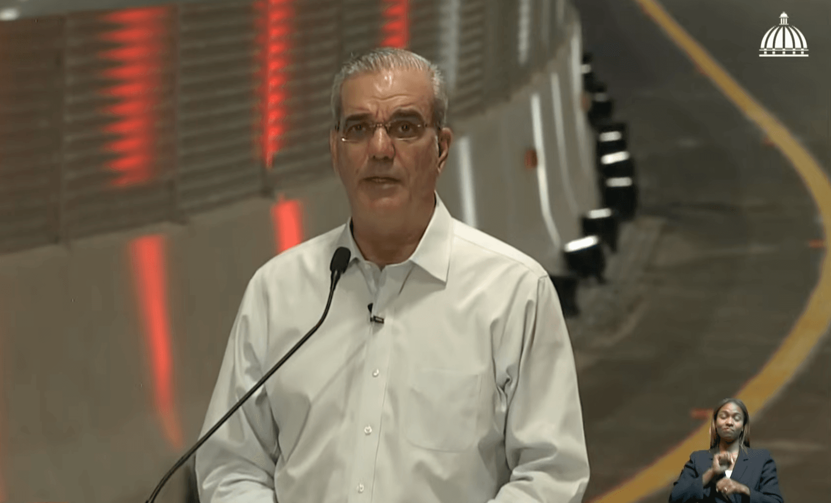 Abinader inaugura el túnel de la avenida Luperón y completa la solución vial de la Plaza de la Bandera
