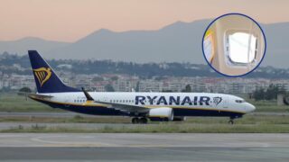 ¡Terror en las alturas! Ventanilla se rompe durante vuelo con destino a Alemania