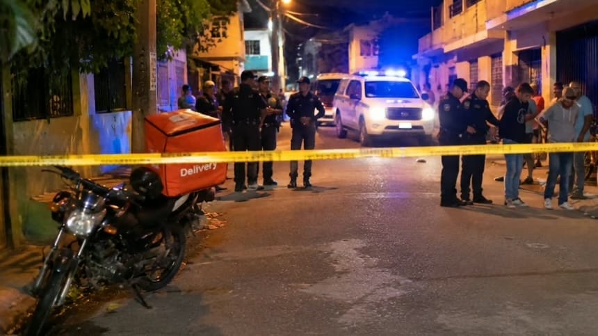 Delivery muere tras ser apuñalado durante riña en Santiago; autoridades buscan a tres menores señalados