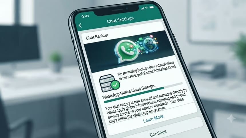 WhatsApp desarrolla su propia nube para copias de seguridad y busca reducir la dependencia de Drive e iCloud