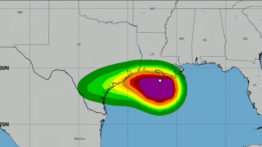 Tormenta tropical Bertha avanza hacia las costas de Luisiana y Texas con riesgo de inundaciones