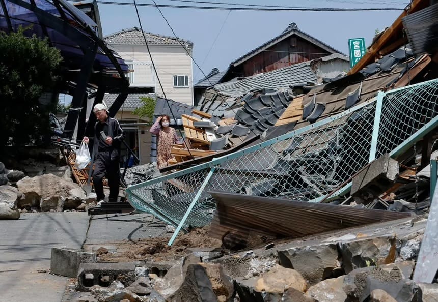 Terremoto de magnitud 7.1 sacude el suroeste de Japón; emiten alerta de tsunami