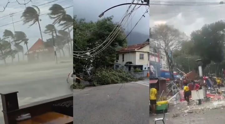 Al menos cinco muertos tras fuertes vientos de más de 100 km/h en Brasil