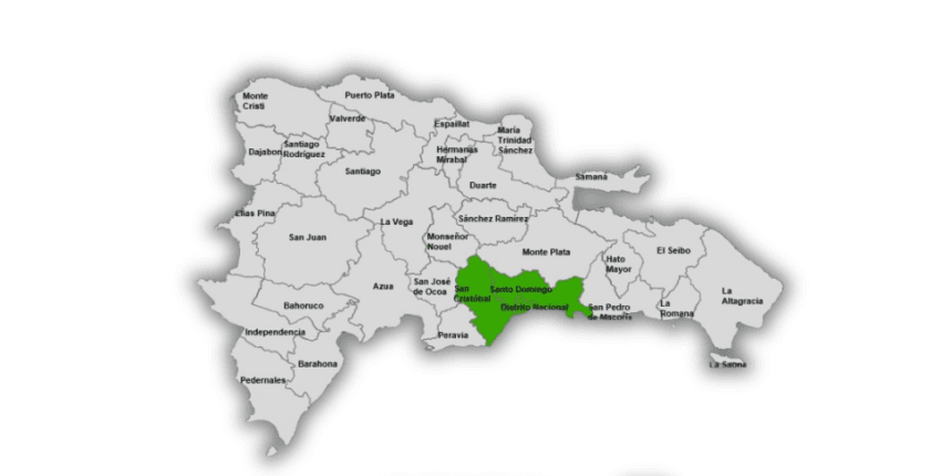 COE declara alerta verde para SD, San Cristóbal y el Distrito Nacional por vaguada