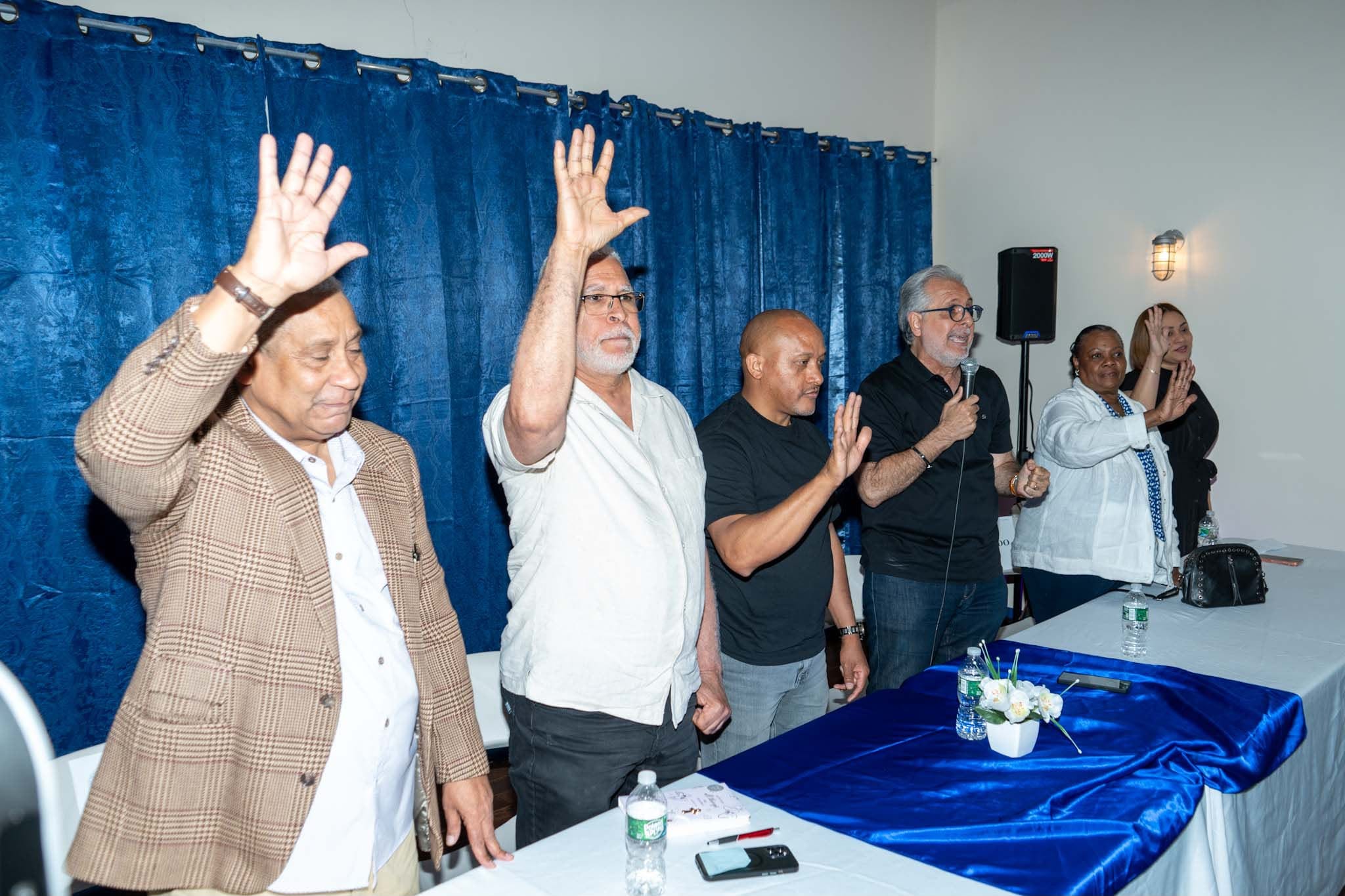Amigos de David Collado de Nueva York reciben a Alberto Atallah y reafirman su compromiso con el PRM y el gobierno del presidente Luis Abinader