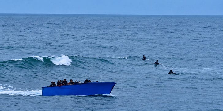 Al menos diez indocumentados son detenidos tras intentar llegar por mar a Puerto Rico