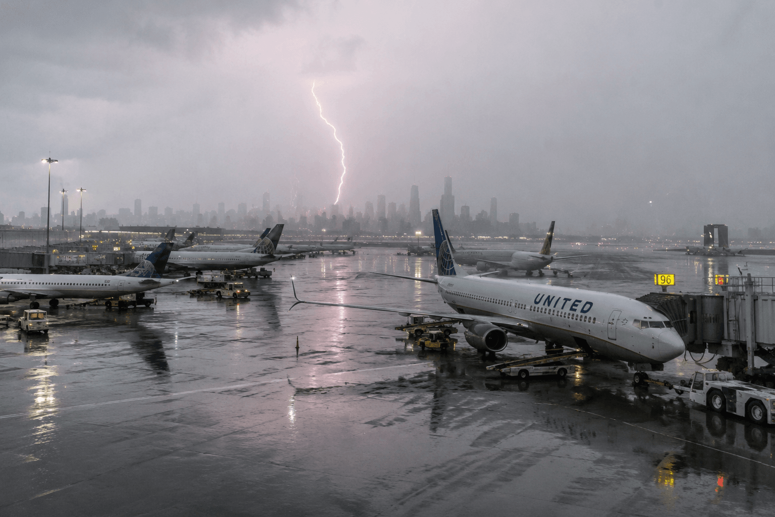 Tormentas paralizan operaciones en aeropuertos de Nueva York con cientos de vuelos cancelados