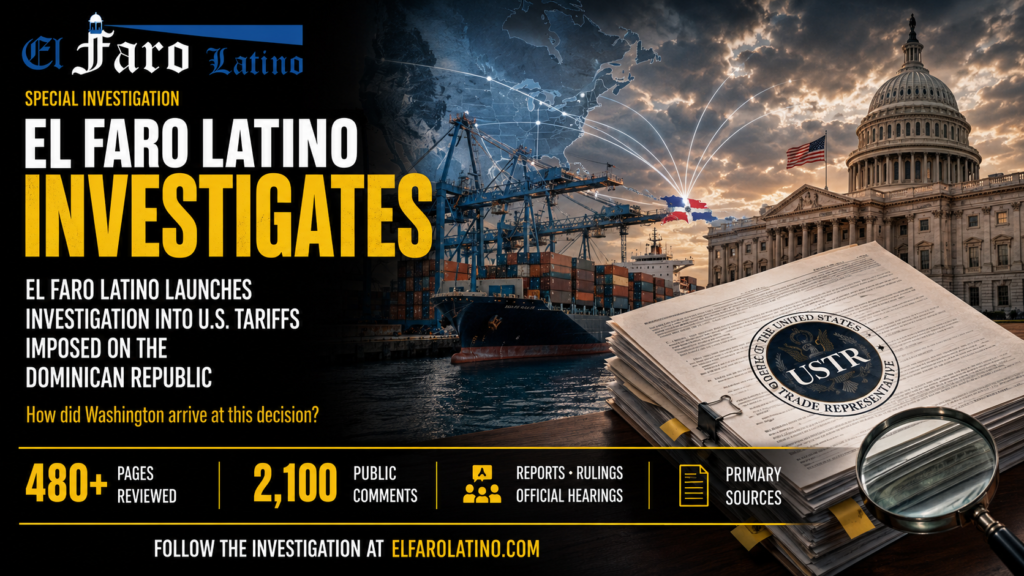 El Faro Latino Investigates U.S. Tariffs Imposed on 60 Economies, Including the Dominican Republic