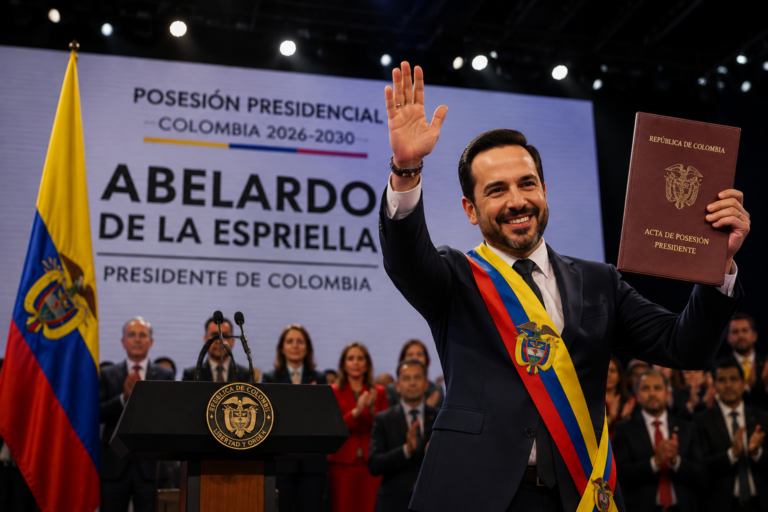 Abelardo de la Espriella asume la Presidencia de Colombia en una histórica ceremonia celebrada en Cali