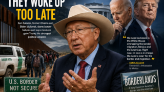 Ken Salazar Blasts Biden’s Border Failures: “They Woke Up Too Late”