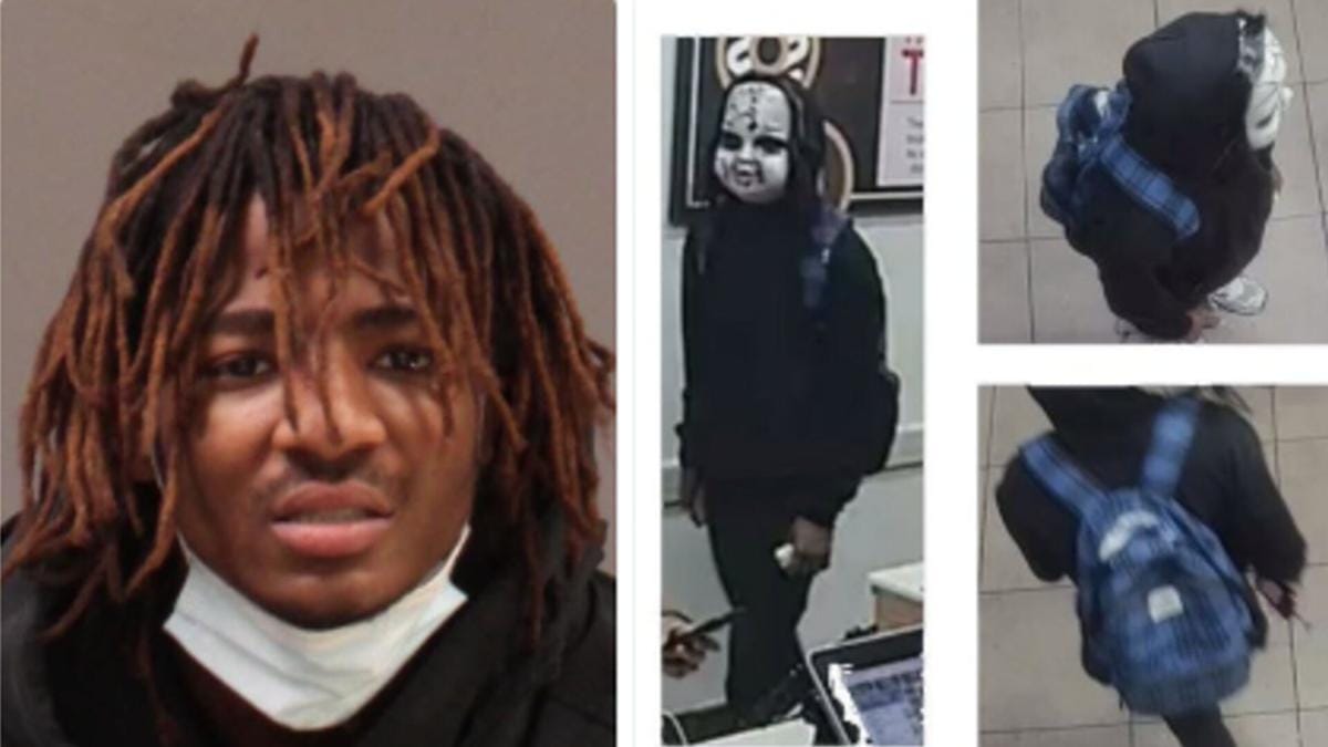 Policía busca a sospechoso enmascarado que perseguía personas en Filadelfia