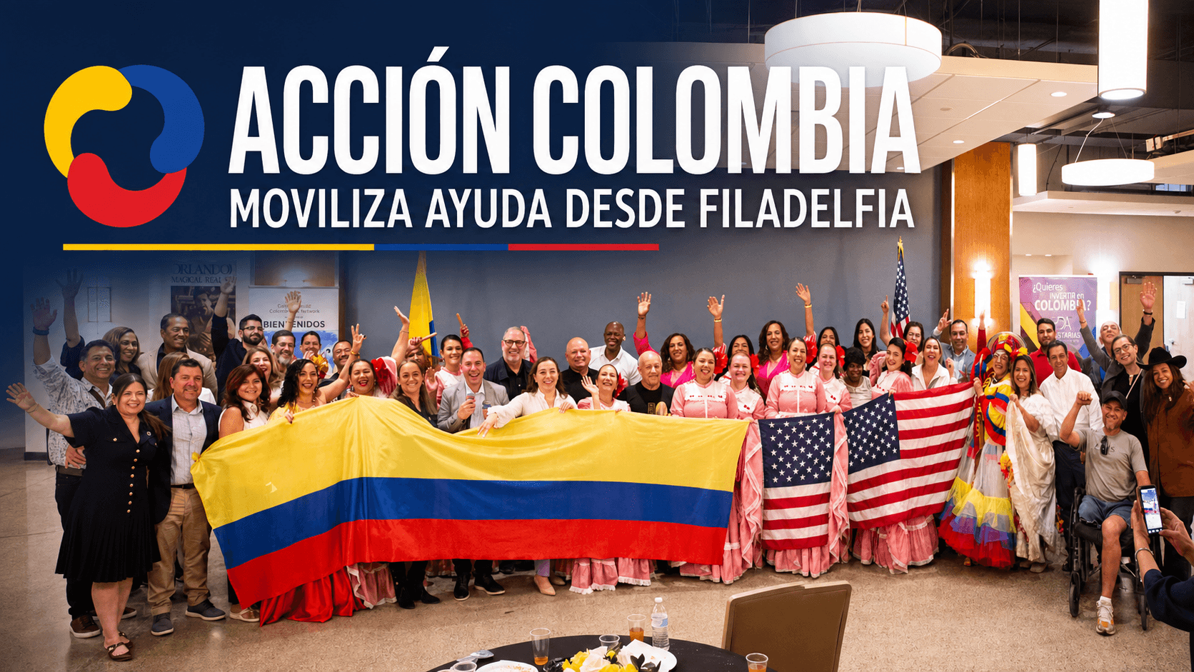 La comunidad colombiana de Filadelfia moviliza ayuda tras devastador terremoto