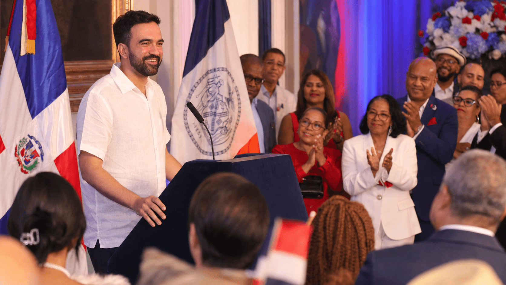 Mamdani reconoce la huella dominicana en la historia y el desarrollo de NY