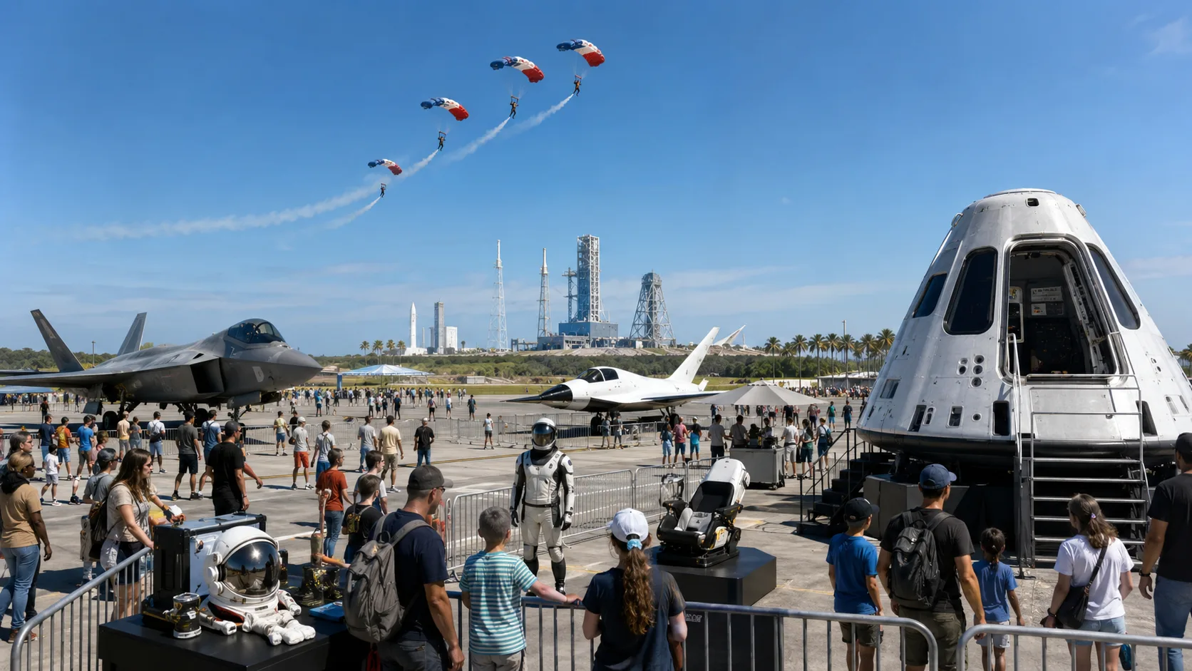 NASA prepara gran exposición aeroespacial en Cabo Cañaveral