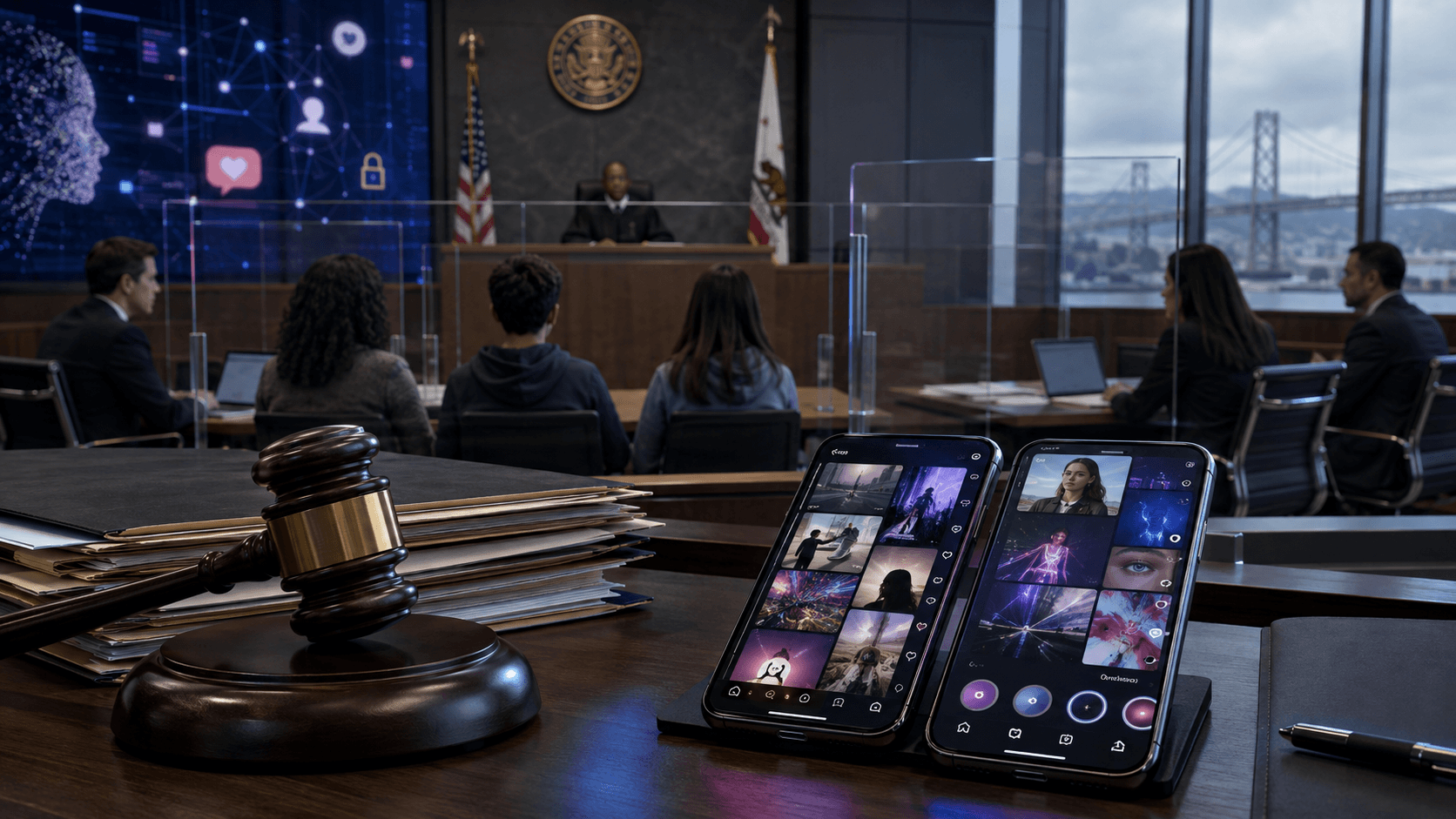 Meta enfrenta juicio por presunta adicción de menores en redes