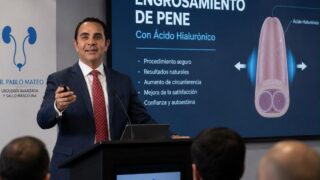 Urólogo presenta técnica mínimamente invasiva para engrosamiento del pene