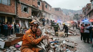 Suben a 224 los muertos tras terremoto de magnitud 7,4 que azotó el oeste de Colombia