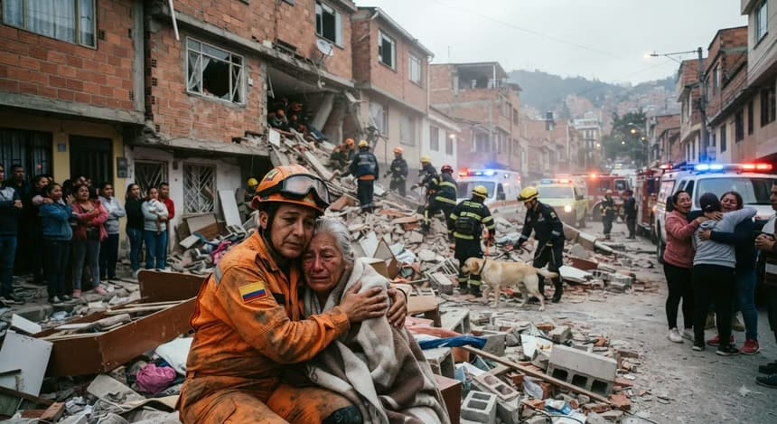 Suben a 224 los muertos tras terremoto de magnitud 7,4 que azotó el oeste de Colombia