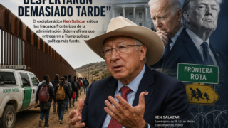 Ken Salazar rompe con la gestión fronteriza de Biden: “Despertaron demasiado tarde”