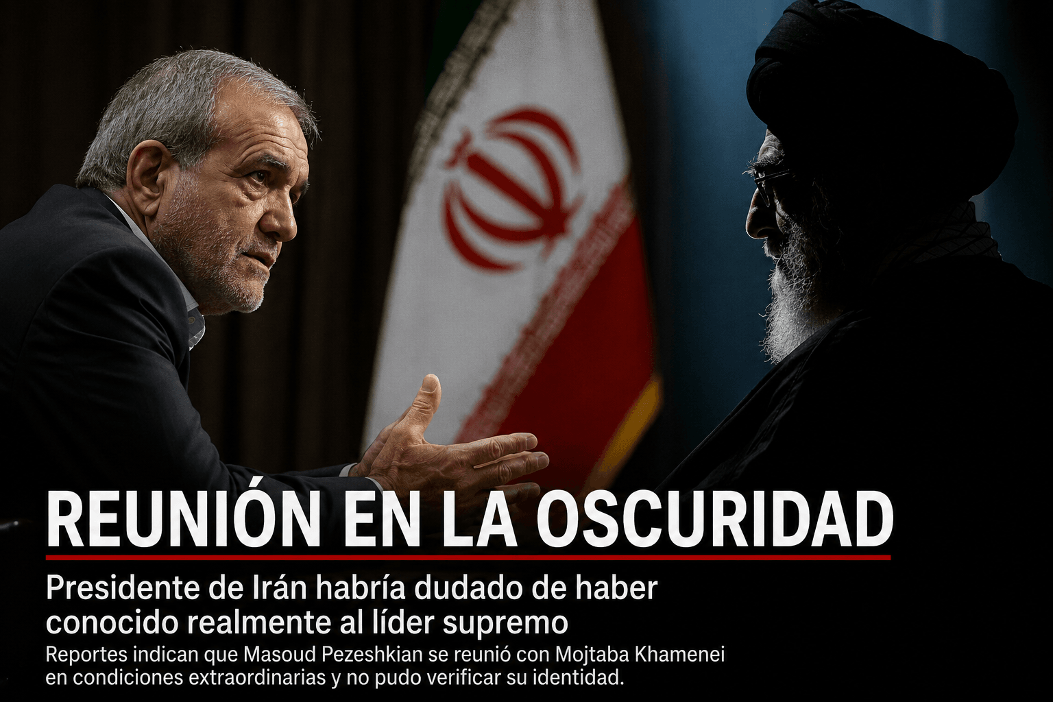 El misterio de Mojtaba Khamenei sacude a Irán: presidente habría dudado de haberlo conocido realmente