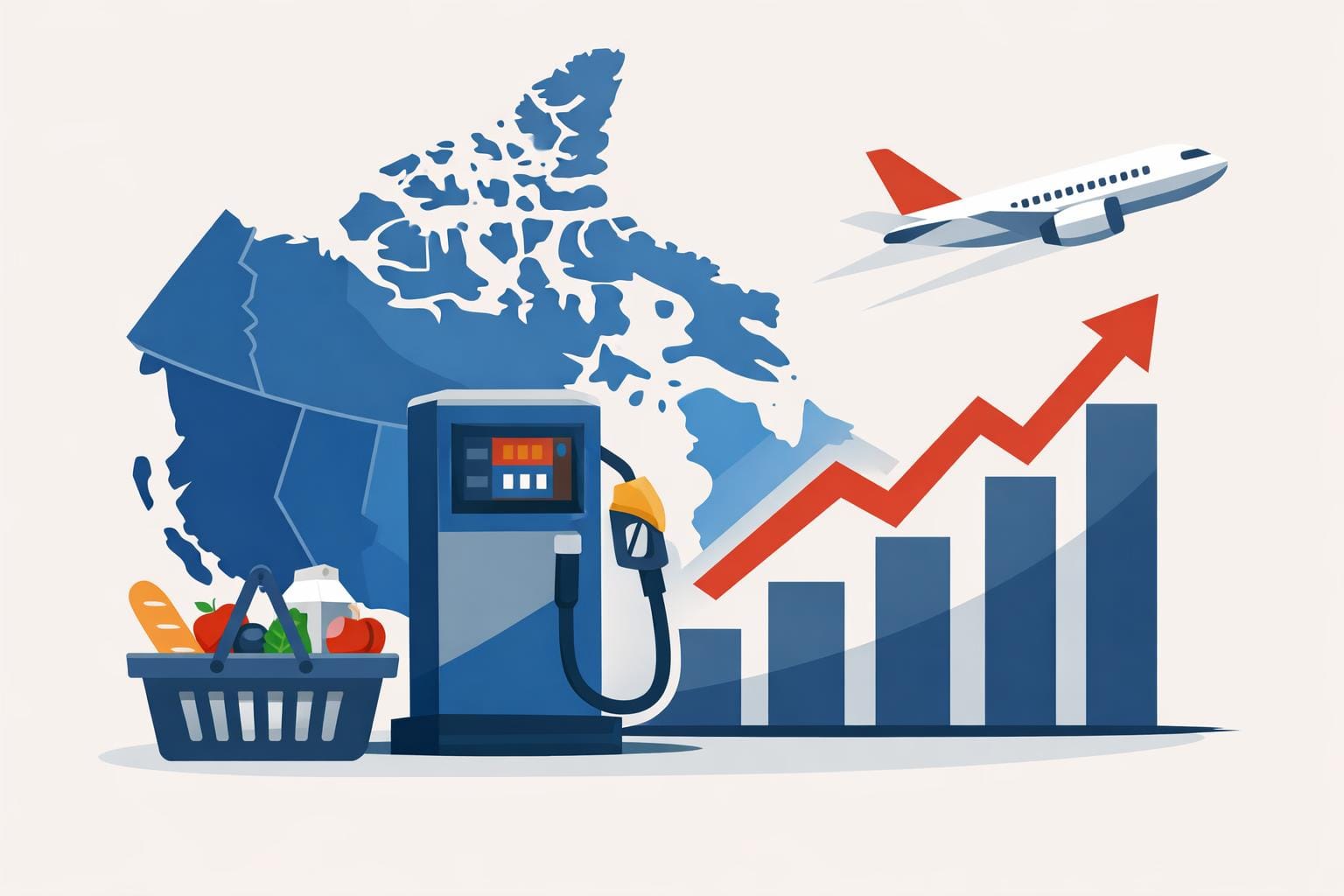 La inflación anual de Canadá sube a 3.0% en julio, con impulso de la gasolina