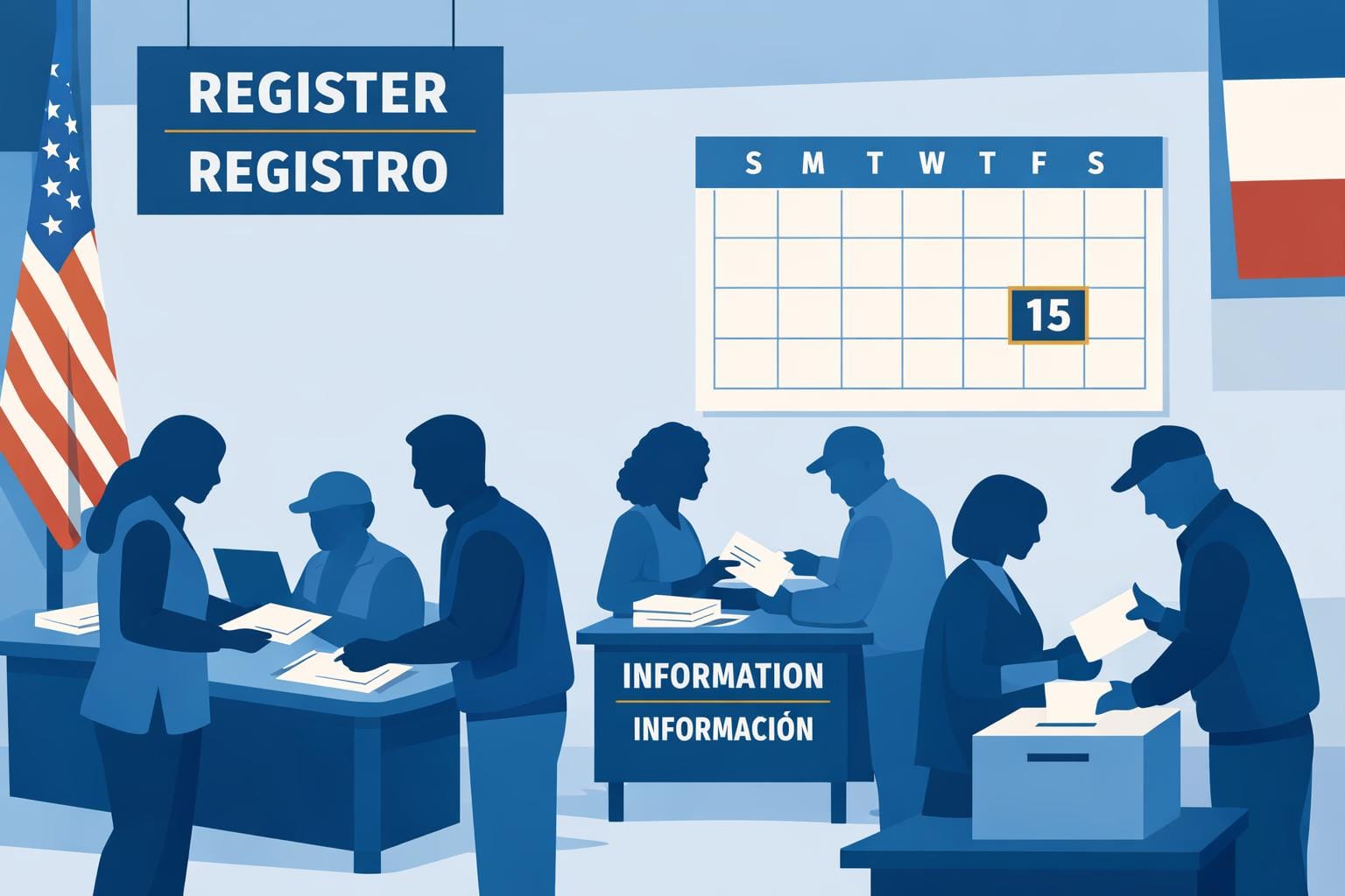 EE. UU. refuerza capacitación electoral y se alista para el Día Nacional de Registro de Votantes 2026