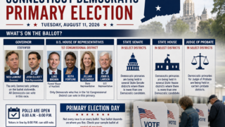 Governor, Congress and State Legislature Take Center Stage in Connecticut Democratic Primaries