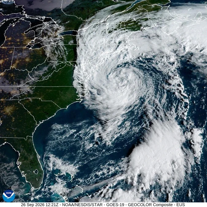 Costa este de EE.UU bajo amenaza por poderosa tormenta