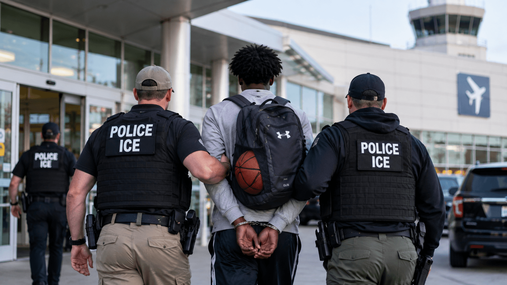ICE arresta a jugador universitario en aeropuerto Tweed New Haven