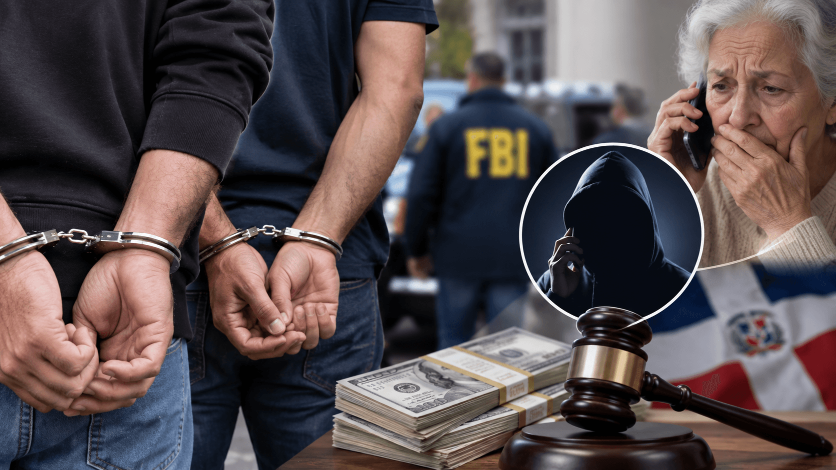 Condenan a dos dominicanos por lavar dinero de fraudes contra envejecientes