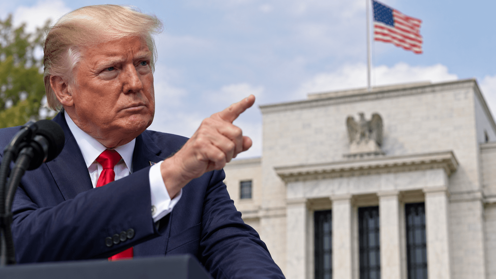 Trump exige a la Reserva Federal reducir las tasas de interés