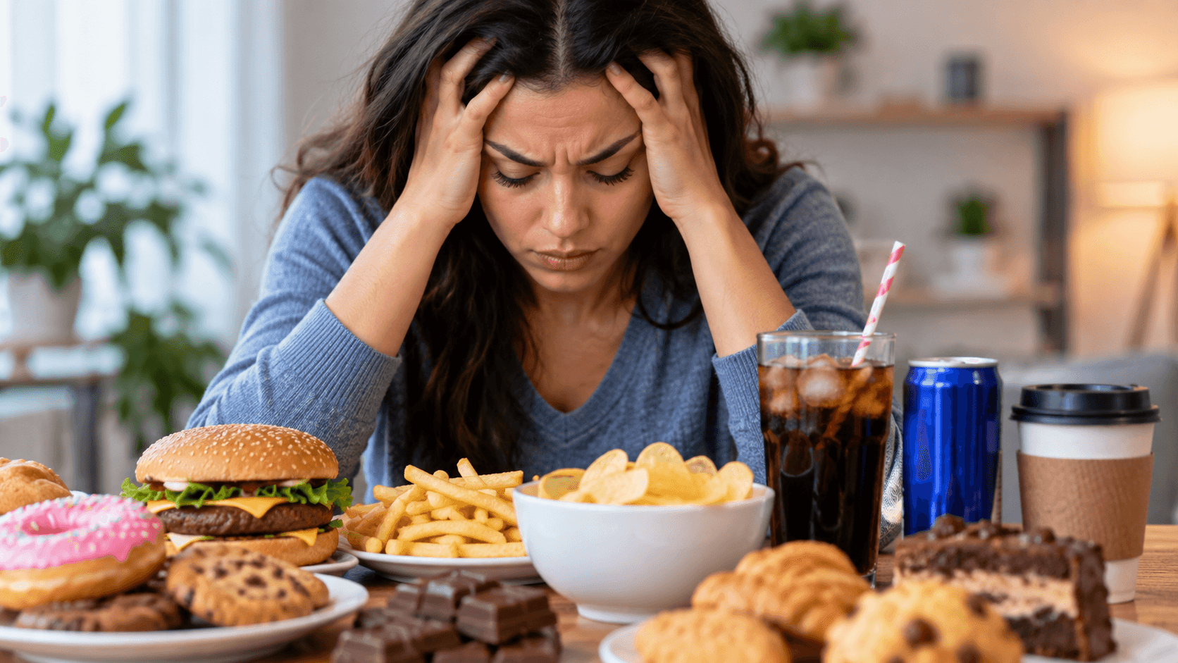 Alimentos y bebidas que pueden influir en los niveles de estrés