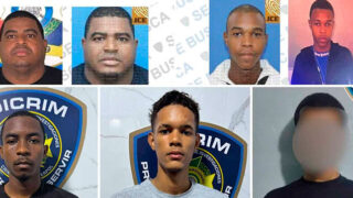 Policía captura a cinco prófugos buscados en Santo Domingo Este