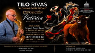 Flowing Expressions lleva el arte de Tino Rivas al corazón de la comunidad dominicana en Nueva Jersey